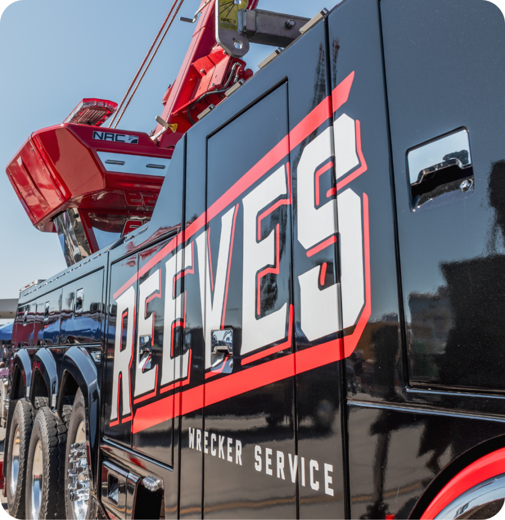 reeves logo on truck